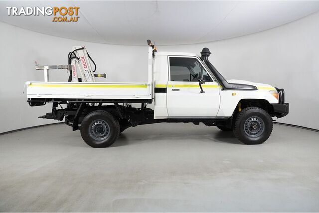 2021 TOYOTA LANDCRUISER WORKMATE VDJ79R CAB CHASSIS