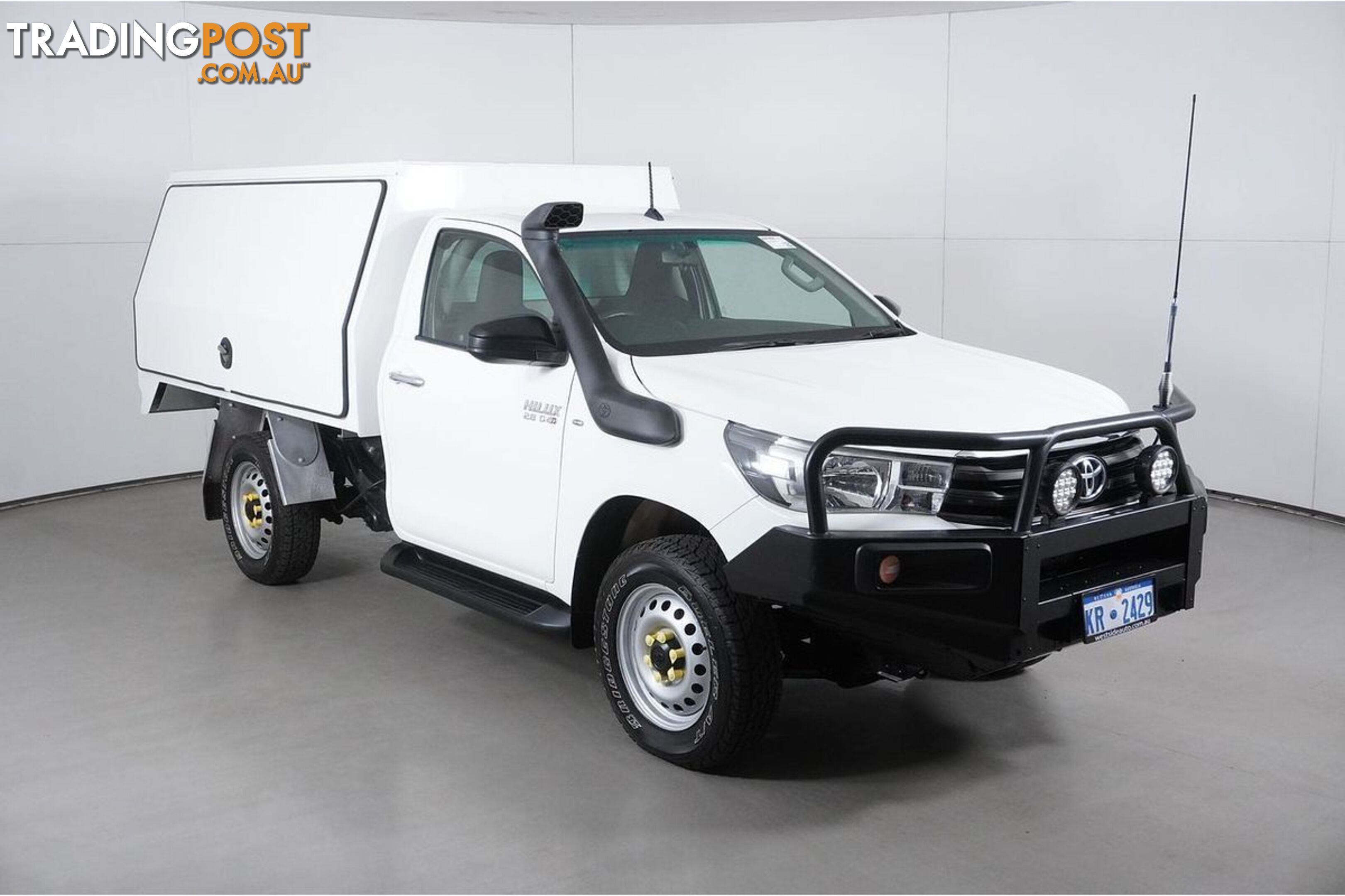 2017 TOYOTA HILUX SR (4X4) GUN126R CAB CHASSIS