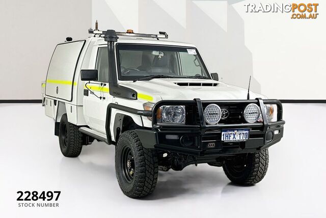 2020 TOYOTA LANDCRUISER WORKMATE (4X4) VDJ79R MY18 C/CHAS