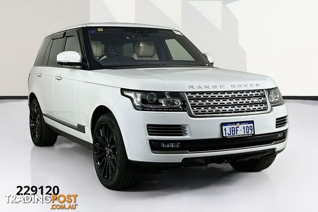 2017 RANGE ROVER AUTOBIOGRAPHY SDV8 LG MY17 4D WAGON