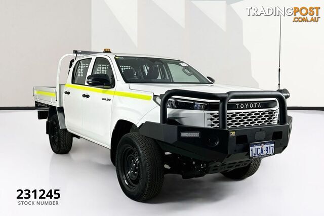 2026 TOYOTA HILUX WORKMATE (4X4) GVM UPGRADE GUN226R DOUBLE C/CHAS