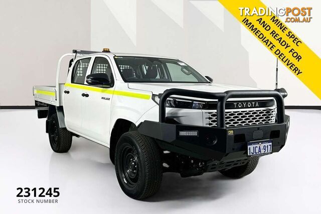 2026 TOYOTA HILUX WORKMATE (4X4) GVM UPGRADE GUN226R DOUBLE C/CHAS