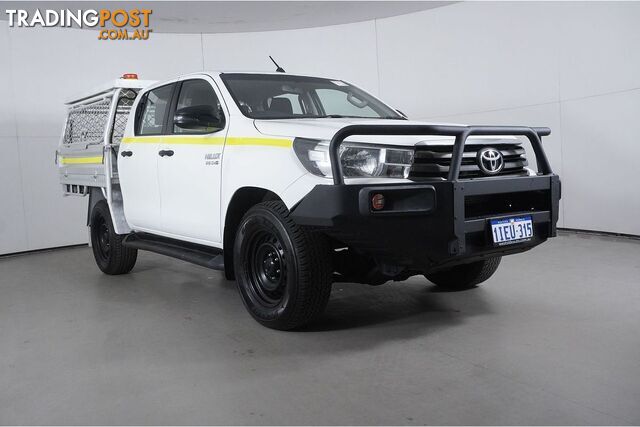 2018 TOYOTA HILUX SR (4X4) GUN126R MY17 DUAL CAB CHASSIS