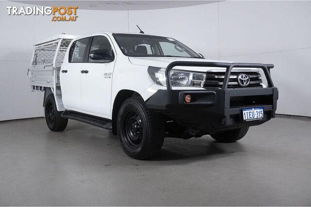 2018 TOYOTA HILUX SR (4X4) GUN126R MY17 DUAL CAB CHASSIS