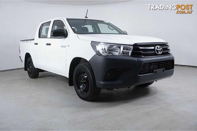 2019 TOYOTA HILUX WORKMATE TGN121R MY19 DOUBLE CAB PICK UP