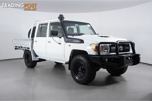 2021 TOYOTA LANDCRUISER WORKMATE VDJ79R DOUBLE CAB CHASSIS