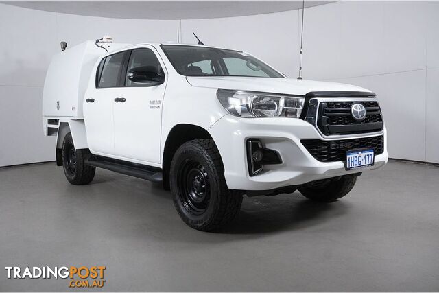 2020 TOYOTA HILUX SR (4X4) GUN126R MY19 UPGRADE DOUBLE CAB CHASSIS