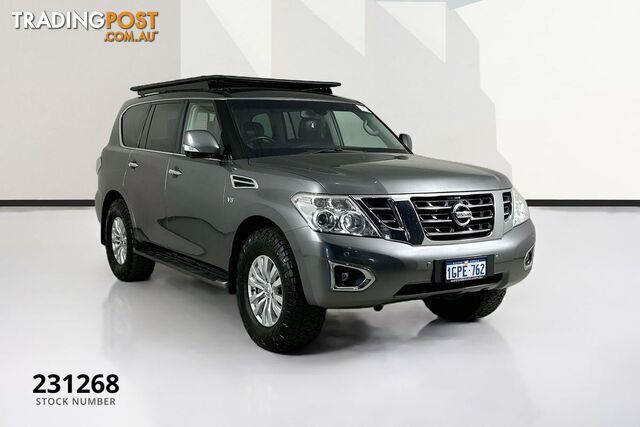 2018 NISSAN PATROL TI (4X4) Y62 4D WAGON