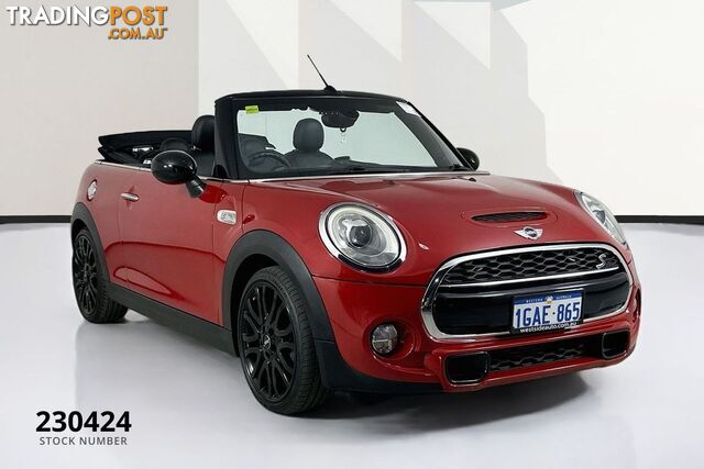 2016 MINI COOPER S F57 2D CONVERTIBLE