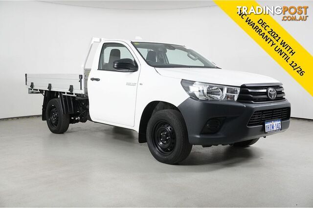 2021 TOYOTA HILUX WORKMATE TGN121R FACELIFT CAB CHASSIS