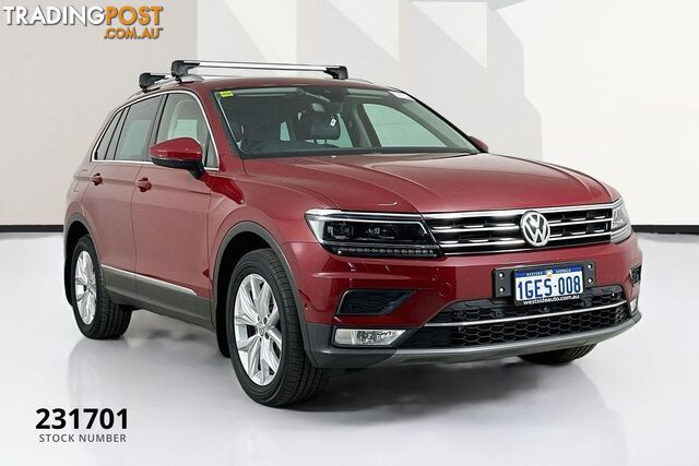 2017 VOLKSWAGEN TIGUAN 162 TSI HIGHLINE 5NA 4D WAGON