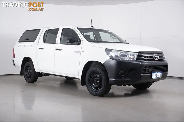 2018 TOYOTA HILUX WORKMATE GUN122R MY17 DUAL CAB UTILITY