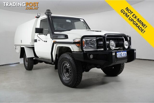 2016 TOYOTA LANDCRUISER WORKMATE (4X4) LC70 VDJ79R MY17 CAB CHASSIS