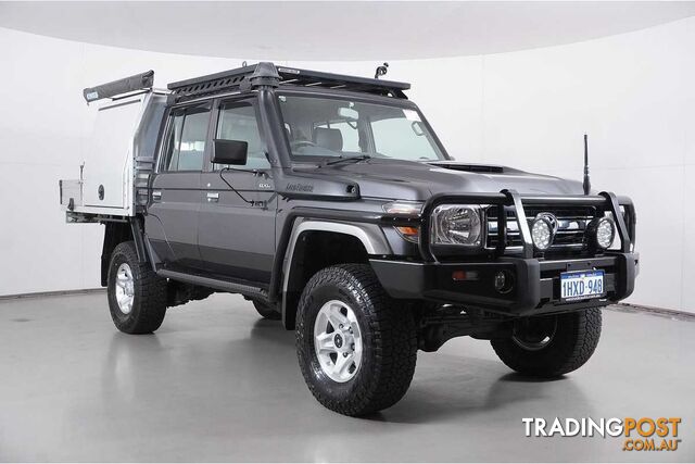 2018 TOYOTA LANDCRUISER GXL (4X4) VDJ79R DOUBLE CAB CHASSIS