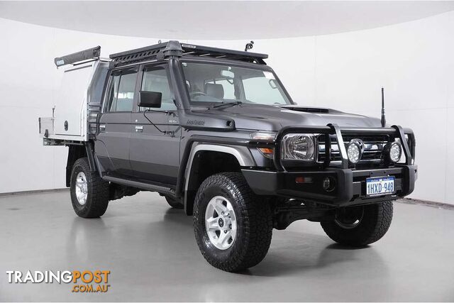 2018 TOYOTA LANDCRUISER GXL (4X4) VDJ79R DOUBLE CAB CHASSIS