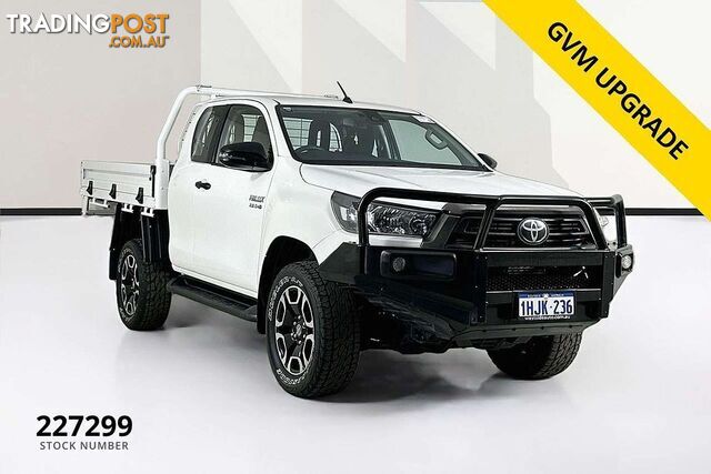 2021 TOYOTA HILUX SR (4X4) GUN126R X CAB C/CHAS