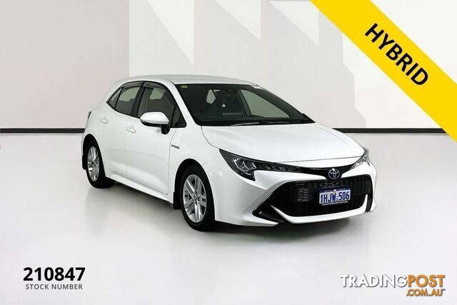 2021 TOYOTA COROLLA ASCENT SPORT HYBRID ZWE211R 5D HATCHBACK