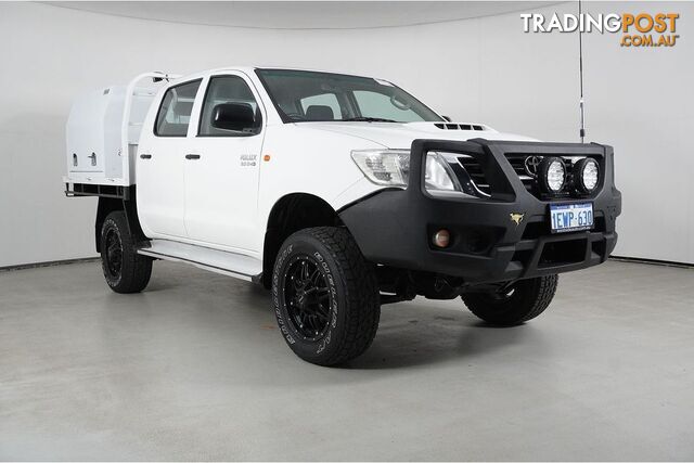 2015 TOYOTA HILUX SR (4X4) KUN26R MY14 DUAL CAB PICK-UP