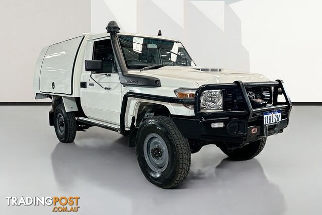 2017 TOYOTA LANDCRUISER WORKMATE (4X4) LC70 VDJ79R MY17 CAB CHASSIS