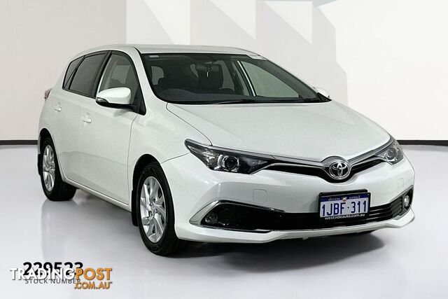 2017 TOYOTA COROLLA ASCENT SPORT ZRE182R MY17 5D HATCHBACK
