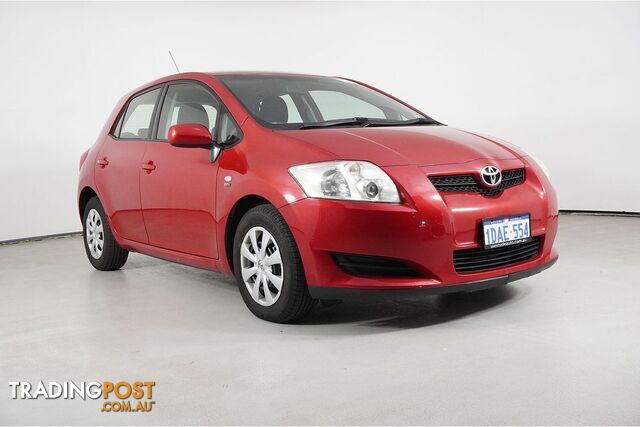 2008 TOYOTA COROLLA ASCENT ZRE152R HATCHBACK