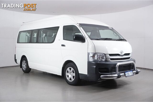 2010 TOYOTA HIACE COMMUTER KDH223R MY11 UPGRADE BUS