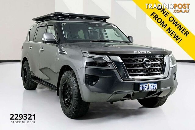 2019 NISSAN PATROL TI (4X4) Y62 SERIES 5 MY20 4D WAGON