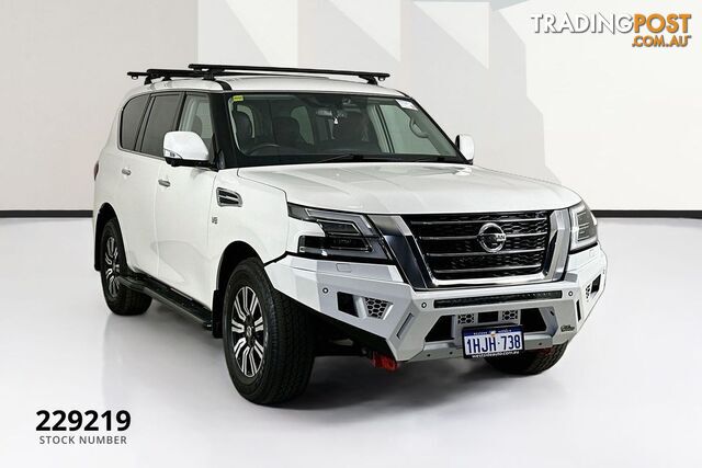 2021 NISSAN PATROL TI (4X4) Y62 SERIES 5 MY21 4D WAGON