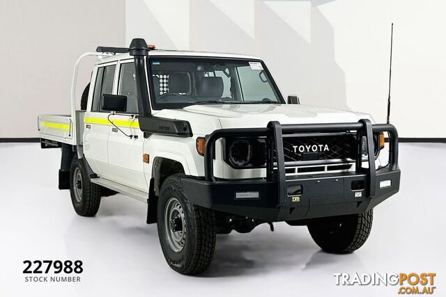 2024 TOYOTA LANDCRUISER LC79 WORKMATE GDJL79R DOUBLE C/CHAS