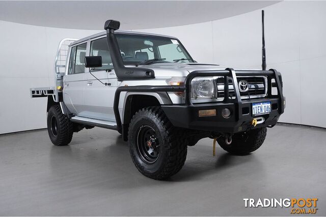 2013 TOYOTA LANDCRUISER GXL (4X4) VDJ79R MY12 UPDATE DOUBLE CAB CHASSIS