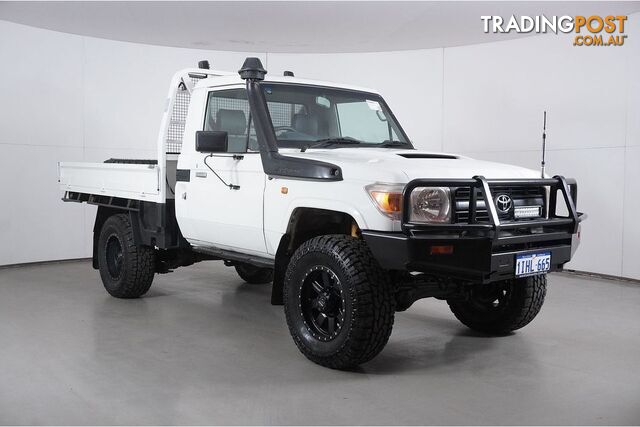 2015 TOYOTA LANDCRUISER WORKMATE (4X4) VDJ79R MY12 UPDATE CAB CHASSIS