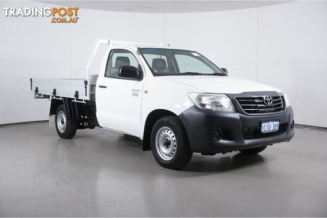 2013 TOYOTA HILUX WORKMATE TGN16R MY12 CAB CHASSIS