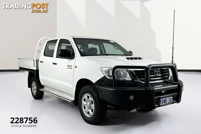 2012 TOYOTA HILUX SR (4X4) KUN26R MY12 DUAL C/CHAS