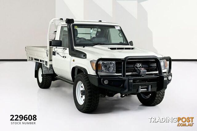 2019 TOYOTA LANDCRUISER WORKMATE (4X4) VDJ79R MY18 C/CHAS