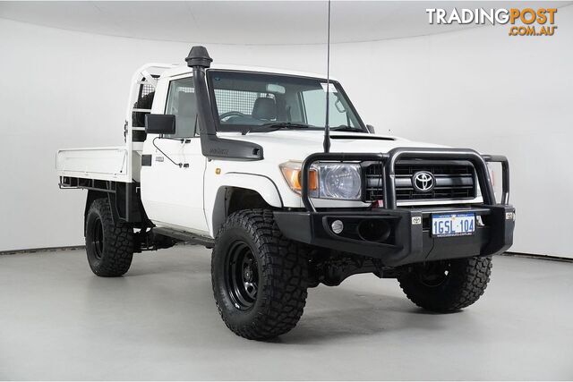 2019 TOYOTA LANDCRUISER WORKMATE (4X4) VDJ79R MY18 CAB CHASSIS