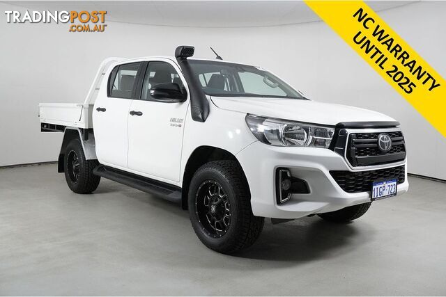 2020 TOYOTA HILUX SR (4X4) GUN126R MY19 UPGRADE DOUBLE CAB CHASSIS