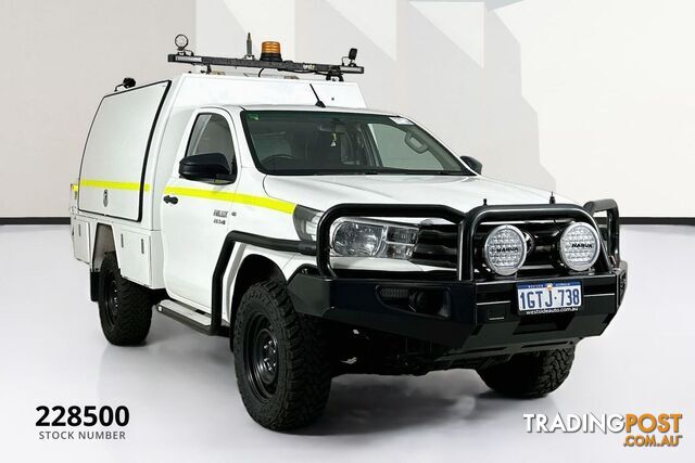 2019 TOYOTA HILUX SR (4X4) GUN126R MY19 C/CHAS
