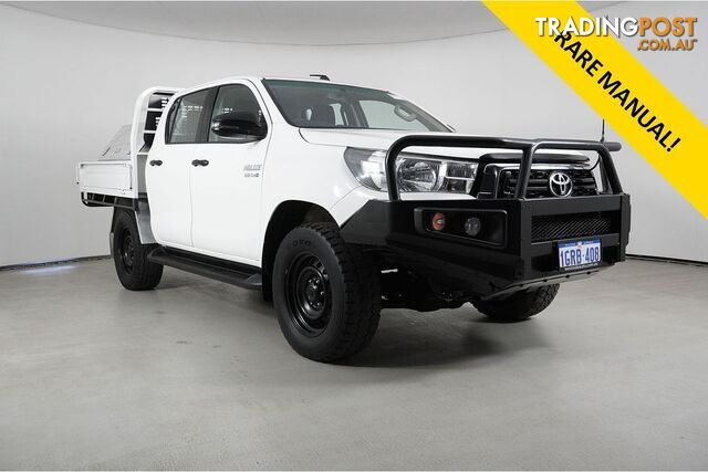 2018 TOYOTA HILUX SR (4X4) GUN126R MY19 DOUBLE CAB CHASSIS