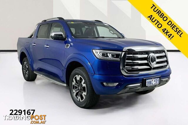 2021 GWM UTE CANNON-L (4X4) DUAL CAB UTILITY