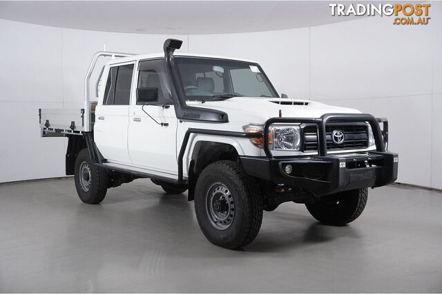 2018 TOYOTA LANDCRUISER WORKMATE (4X4) VDJ79R MY18 DOUBLE CAB CHASSIS