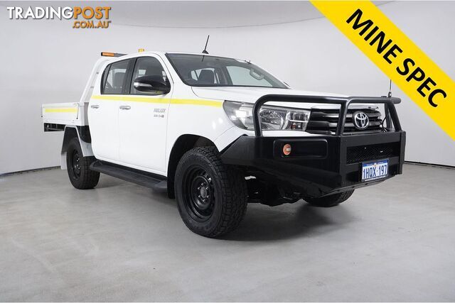 2016 TOYOTA HILUX SR (4X4) GUN126R DUAL CAB CHASSIS