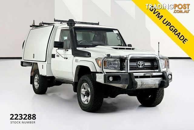 2019 TOYOTA LANDCRUISER WORKMATE (4X4) VDJ79R MY18 DOUBLE C/CHAS