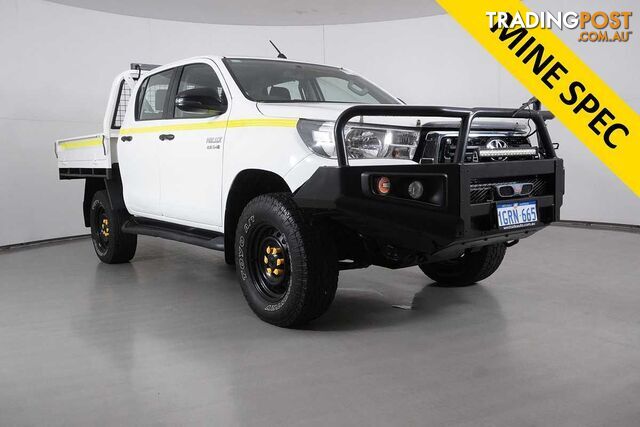 2018 TOYOTA HILUX SR (4X4) GUN126R MY19 DOUBLE CAB CHASSIS