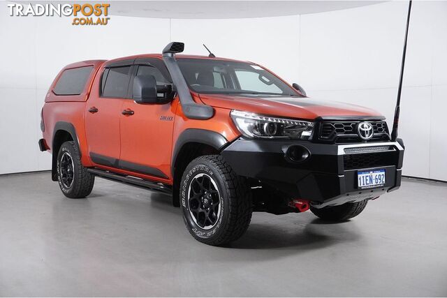 2018 TOYOTA HILUX RUGGED X (4X4) GUN126R MY19 DOUBLE CAB PICK UP