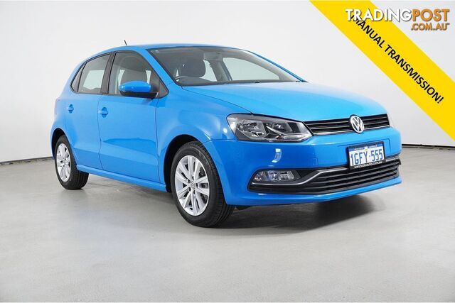 2017 VOLKSWAGEN POLO 81 TSI COMFORTLINE 6R MY17 HATCHBACK