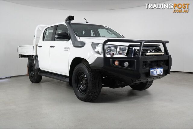 2018 TOYOTA HILUX SR (4X4) GUN126R MY19 DOUBLE CAB CHASSIS