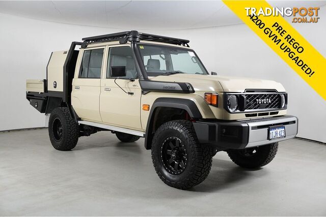 2024 TOYOTA LANDCRUISER LC79 GXL VDJL79R DOUBLE CAB CHASSIS