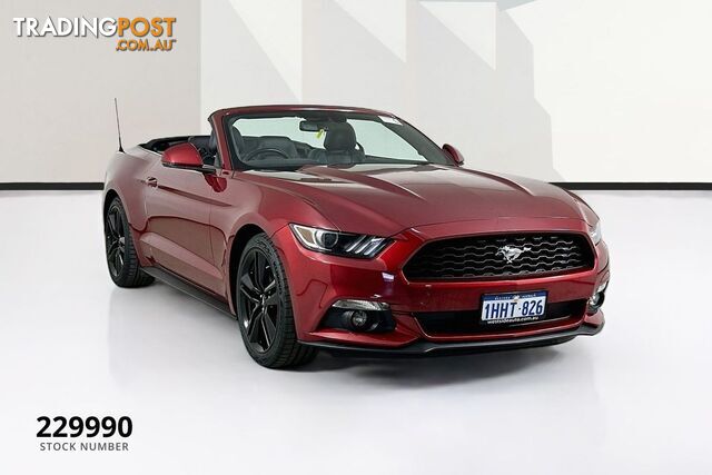 2016 FORD MUSTANG 2.3 GTDI FM 2D CONVERTIBLE