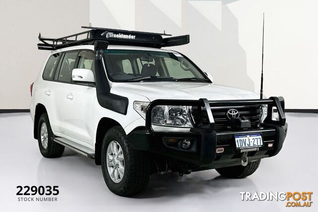 2012 TOYOTA LANDCRUISER GXL (4X4) VDJ200R 09 UPGRADE 4D WAGON