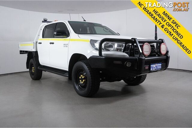 2020 TOYOTA HILUX SR (4X4) GUN126R MY19 UPGRADE DOUBLE CAB CHASSIS